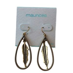 Maurice’s earrings NWT